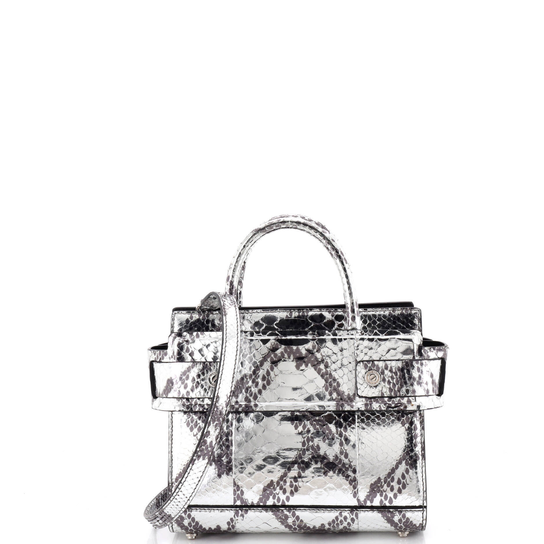 Givenchy Mini Horizon Satchel Python